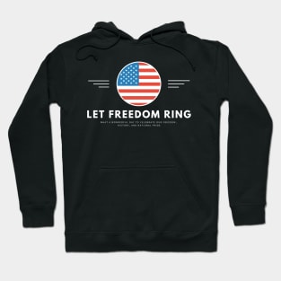 LET FREEDOOM RING! USA Flag Shirt, chemise vintage du 4 juillet, t-shirt du 4 juillet, 4 juillet usa, 4 juillet drapeau, 4 juillet vacances, 4 juillet garçons Hoodie